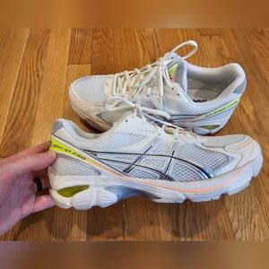 ASICS GT-2160 White and Silver Sneakers